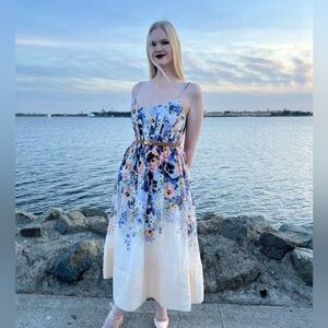 Zimmermann floral long dress